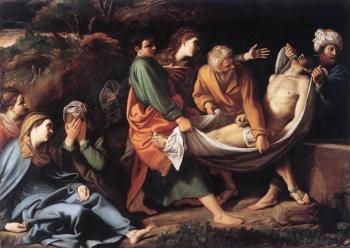 Sisto Badalocchio : The Entombment of Christ